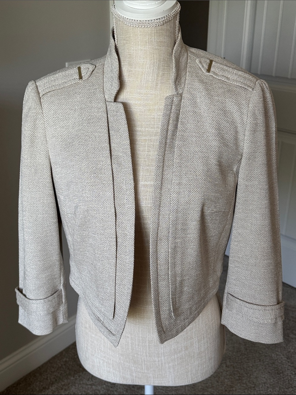 White House Black Market Short Jacket